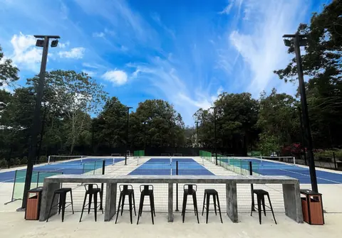 Pickleball court