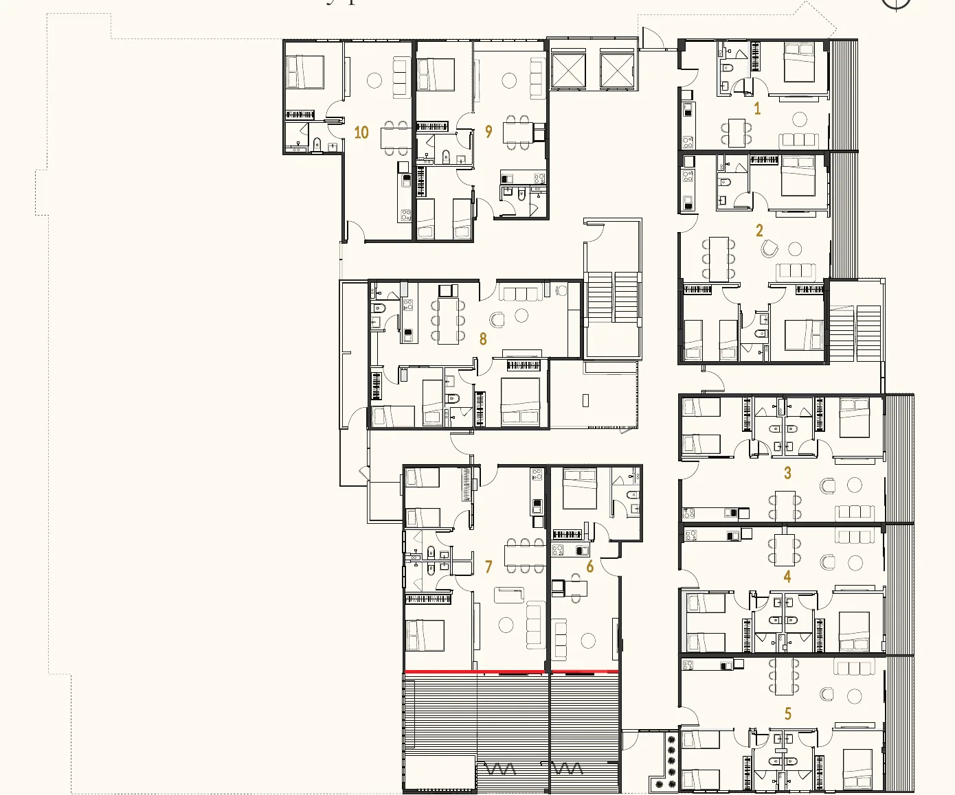 Level 3 typical floor plan