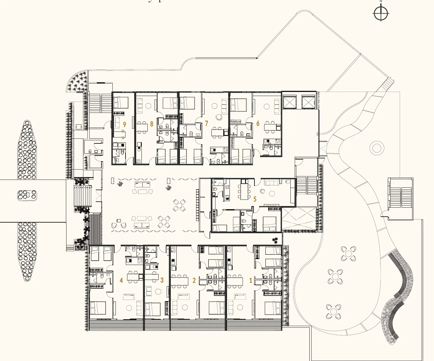 Level 6 typical floor plan